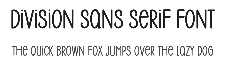 Division Sans Serif Font by inermediaSTUDIO — Display Font