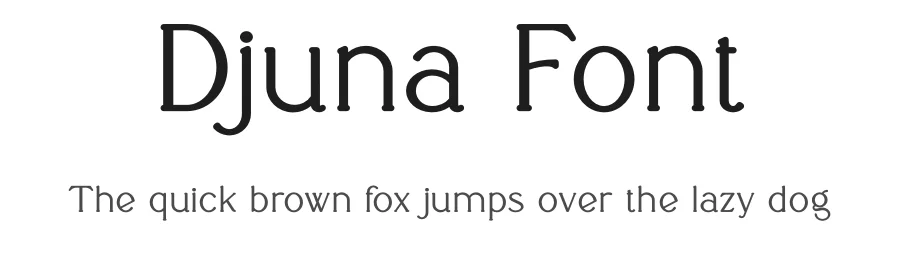 Djuna Font by vpcreativeshop — Serif Font