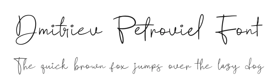 Dmitriev Petroviel Font by Gracetype Studio — Serif Font