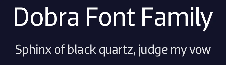 Dobra Font Family by Monotype — Sans Serif Font — thumbnail 2