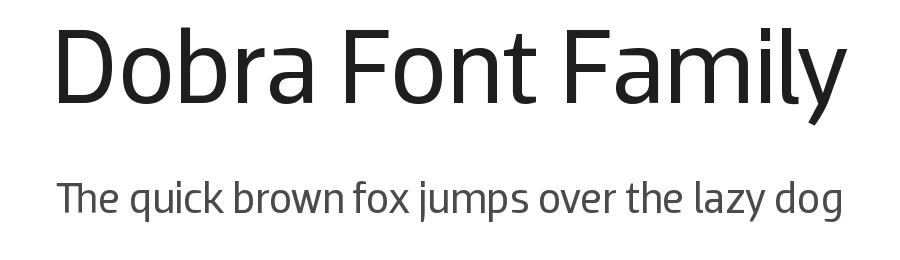 Dobra Font Family by Monotype β Sans Serif Font