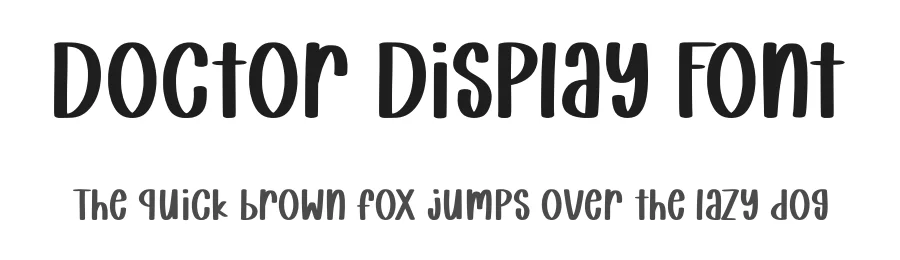Doctor Display Font by Craftedtype — Decorative Font