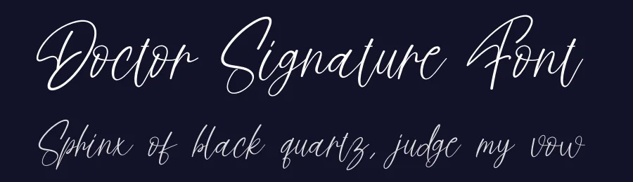 Doctor Signature Font by creativeletter — Script Handwritten Font — thumbnail 2