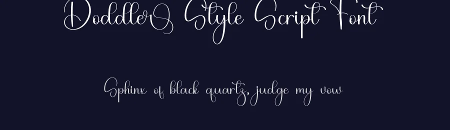 Doddler Style Script Font by freshtypeink — Script Handwritten Font — thumbnail 2