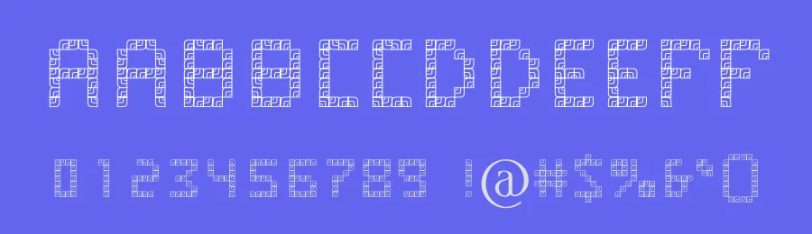 Dofded R Font by ffocoround — Display Font — thumbnail 3