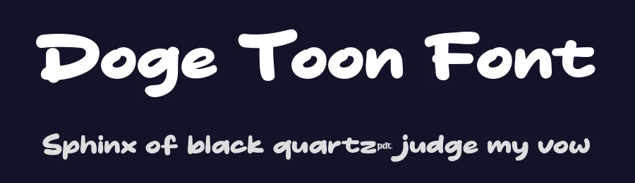 Doge Toon Font by productype — Display Font — thumbnail 2