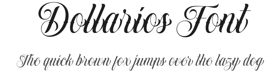 Dollarios Font by INKSUN™ — Script Handwritten Font