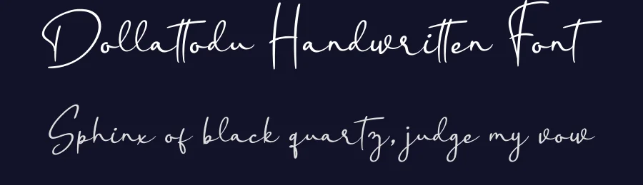 Dollattodu Handwritten Font by andikastudio — Script Handwritten Font — thumbnail 2