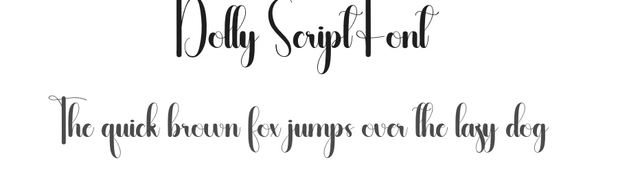 Dolly Script Font by andikastudio — Script Handwritten Font