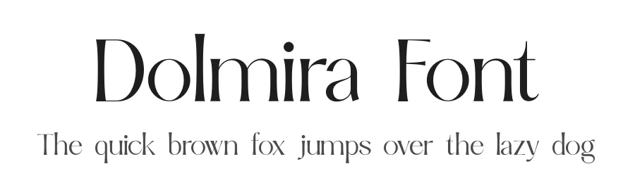 Dolmira Font by zaaintype — Display Font