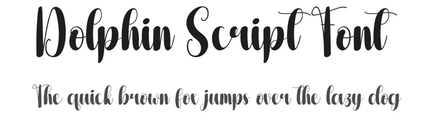 Dolphin Script Font by andikastudio — Script Handwritten Font