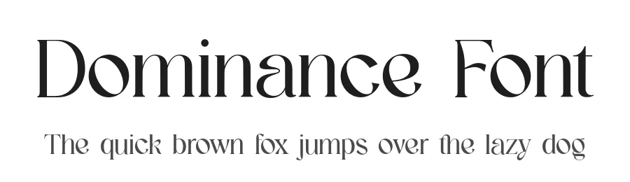 Dominance Font by UICreative — Serif Font