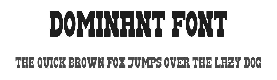 Dominant Font by Marvadesign — Decorative Font