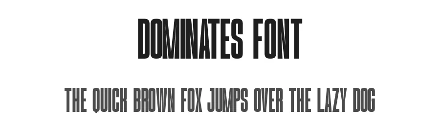 Dominates Font by Funtype — Decorative Font