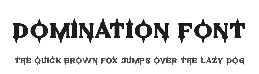 Domination Font by noahtype — Decorative Font