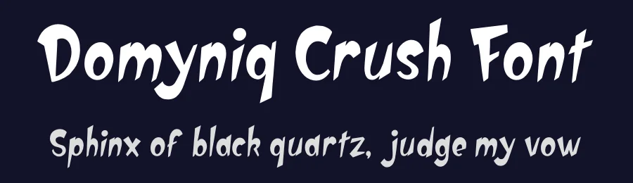 Domyniq Crush Font by Storytype — Decorative Font — thumbnail 2
