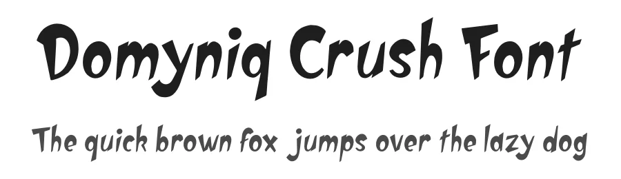 Domyniq Crush Font by Storytype — Decorative Font