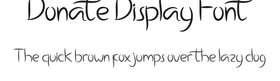 Donate Display Font by inermediaSTUDIO — Decorative Font