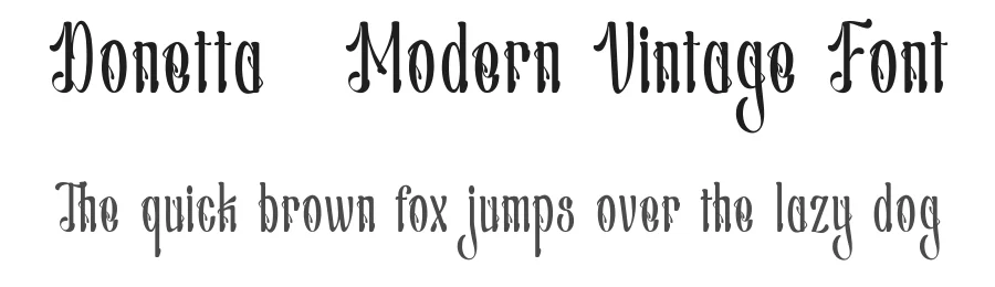 Donetta – Modern Vintage Font by TypeClassHeroes — Script Handwritten Font