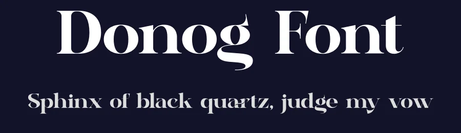 Donog Font by Artnivora Studio — Decorative Font — thumbnail 2