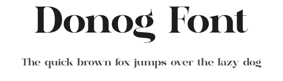 Donog Font by Artnivora Studio — Decorative Font