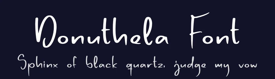 Donuthela Font by perspectype — Decorative Font — thumbnail 2