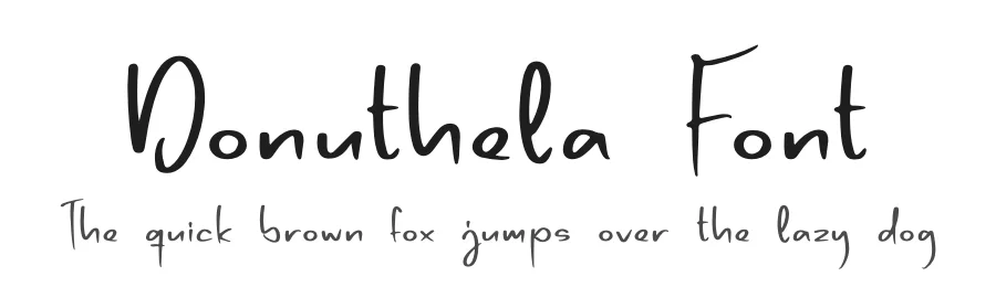 Donuthela Font by perspectype — Decorative Font