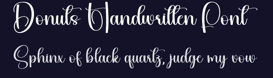 Donuts Handwritten Font by andikastudio — Script Handwritten Font — thumbnail 2
