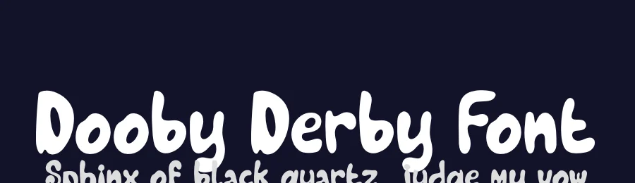 Dooby Derby Font by Gracetypestudio — Script Handwritten Font — thumbnail 2