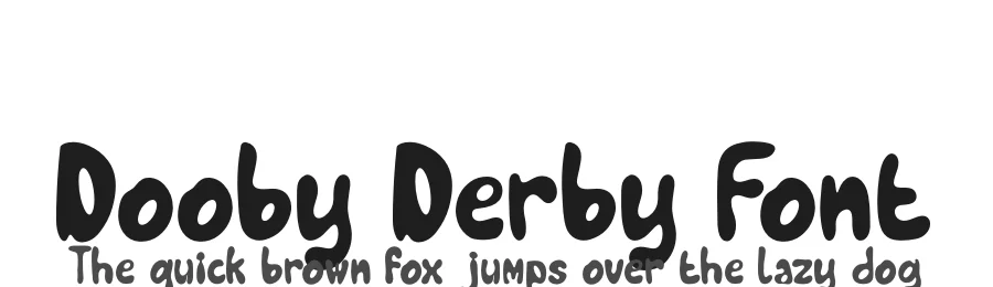 Dooby Derby Font by Gracetypestudio — Script Handwritten Font