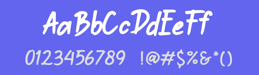 Doodle Fans Font by Rachmad bagus f — Script Handwritten Font — thumbnail 3