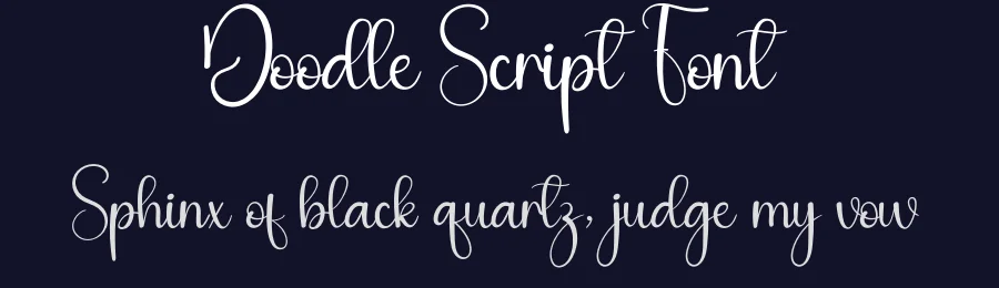 Doodle Script Font by andikastudio — Script Handwritten Font — thumbnail 2