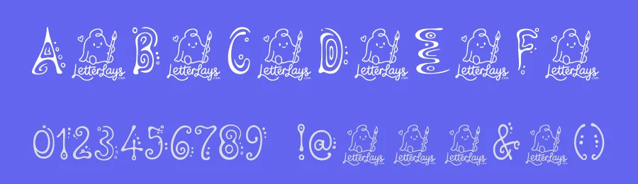 Doodlemyst Free Font by Letterlays — Display Font — thumbnail 3