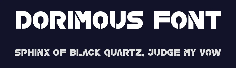 Dorimous Font by Maiko Hatta — Decorative Font — thumbnail 2