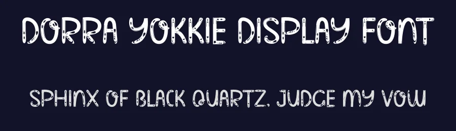 Dorra Yokkie Display Font by inermediaSTUDIO — Display Font — thumbnail 2