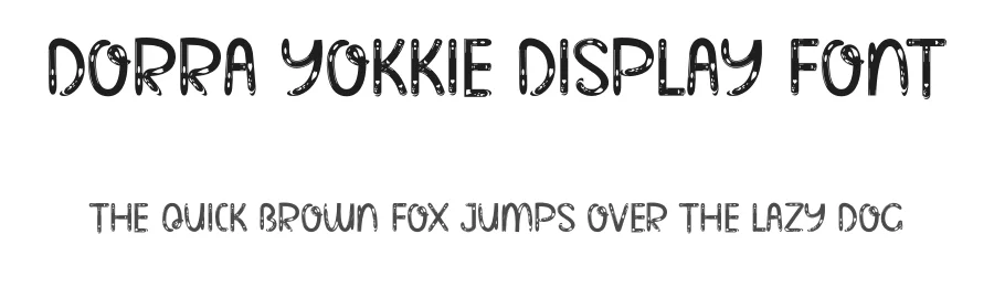 Dorra Yokkie Display Font by inermediaSTUDIO — Display Font