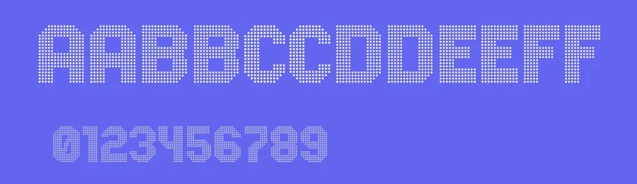 Dothed Font by Drizy — Display Font — thumbnail 3