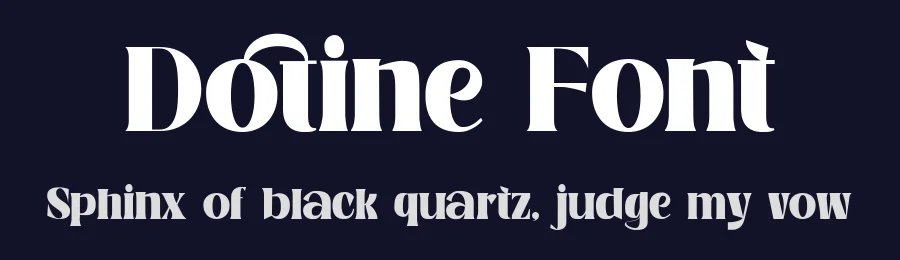 Dotine Font by gatype — Display Font — thumbnail 2