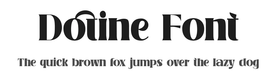 Dotine Font by gatype — Display Font