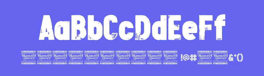 Double Tracker Font by [email protected] — Display Font — thumbnail 3