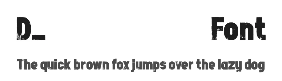 Double Tracker Font by [email protected] — Display Font