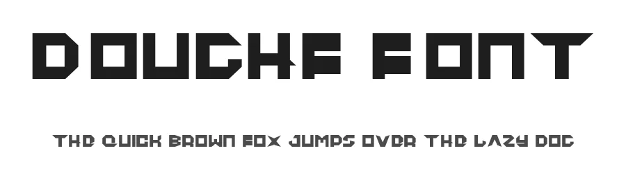 DoughF Font by ffeeaarr — Decorative Font