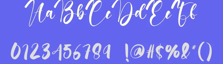 Downright Script Font by creativeletter — Script Handwritten Font — thumbnail 3