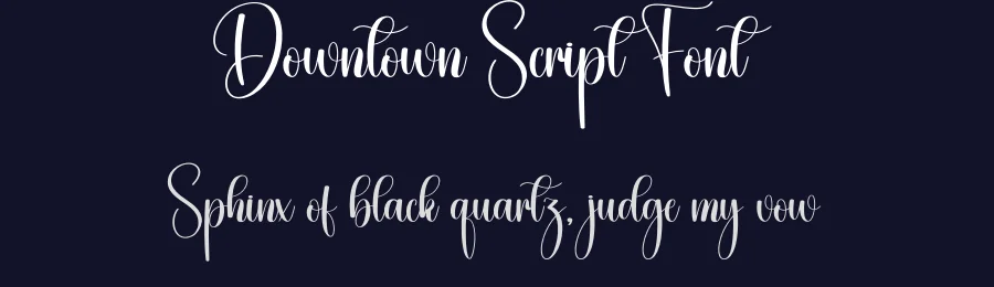Downtown Script Font by creativeletter — Script Handwritten Font — thumbnail 2