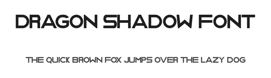 Dragon Shadow Font by MasyafiStudio — Display Font