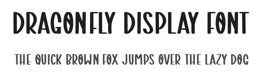 Dragonfly Display Font by Craftedtype — Script Handwritten Font