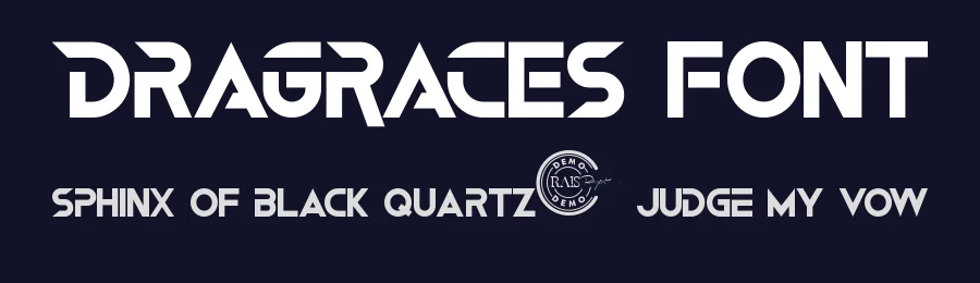 Dragraces Font by RaisProject — Sans Serif Font — thumbnail 2