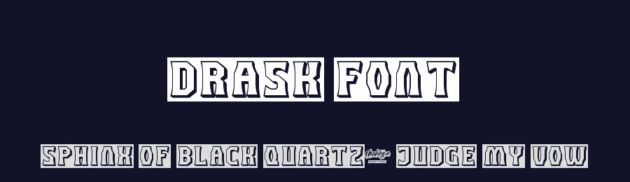 Drask Font by noahtype — Blackletter Font — thumbnail 2