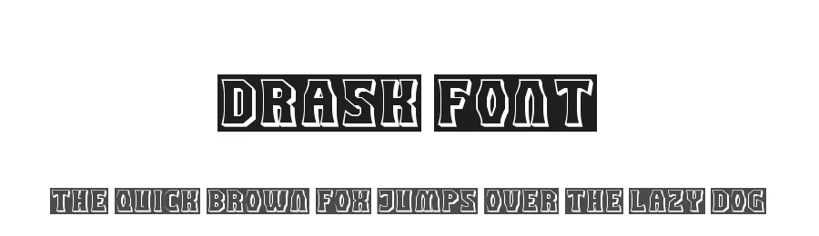 Drask Font by noahtype — Blackletter Font
