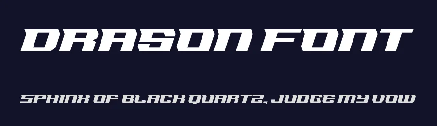 Drason Font by ahweproject — Display Font — thumbnail 2